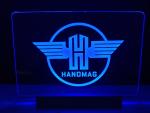 Hanomag Rundes Motiv LED Schild